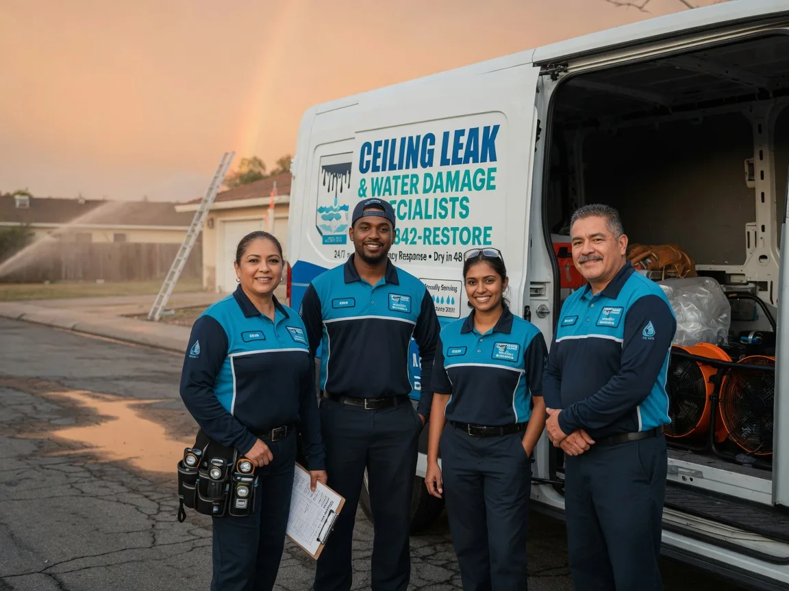 Ceiling Leak Cleanup company in Drake, ND