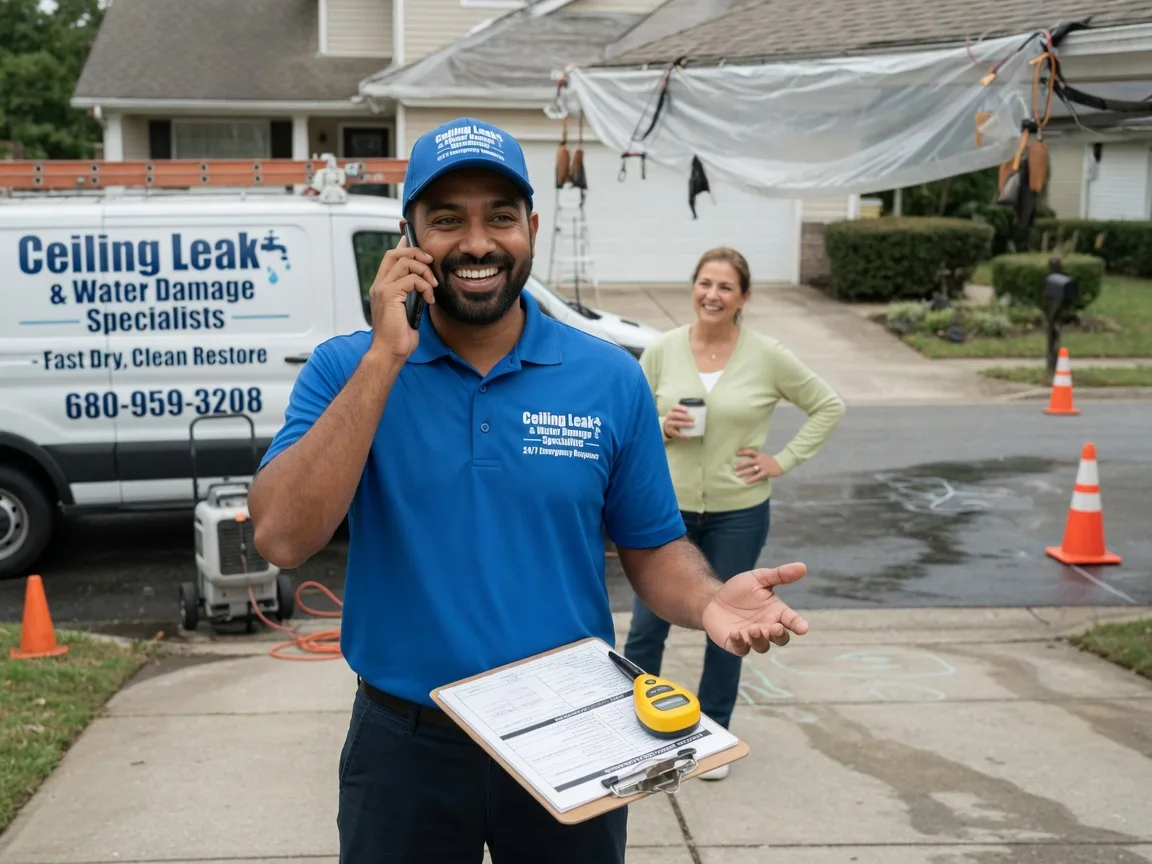 Ceiling Leak Cleanup Drake, ND FAQs